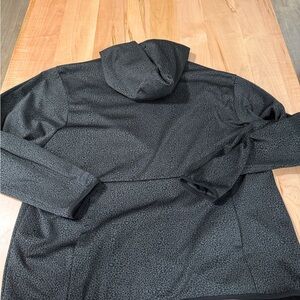 Lululemon Lab Black Leopard Print Hoodie